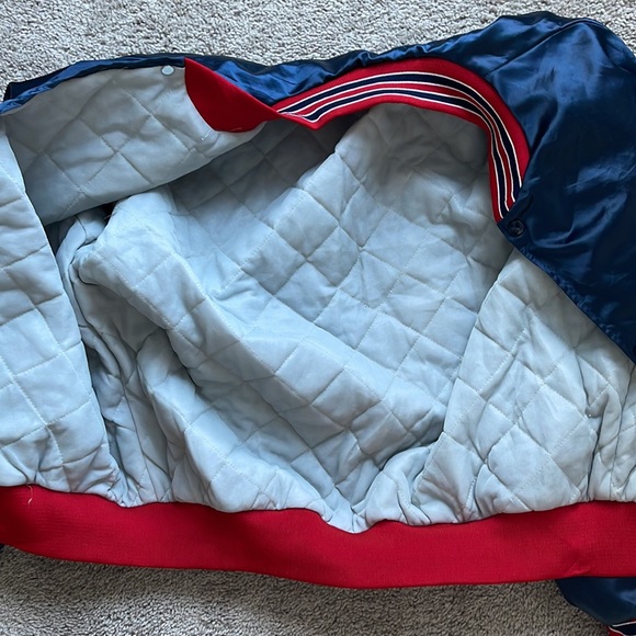 Vintage 80s Boston Red Sox Swingster Satin MLB Jacket / size XL - Picture 10 of 12